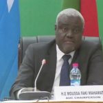 Gudoomiyaha Midowga Afrika “Soomaaliya iyo Kenya waa inay heshiiyaan”