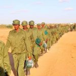 Ciidamo Hor Leh Oo Galabta Laga Dejiyay Gobolka Gedo.