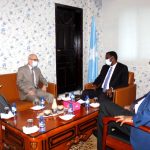 James Swan iyo Balal Cusman Oo Ka Wada-hadlay U Diyaargarowga Doorashooyinka Soomaaliya.