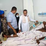 Rooble Oo Booqday Dhaawacyada Shaqaalihii Turkiga Ee La Qarxiyay