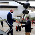 Wasiirka Difaaca Iyo Arimaha Dibadda Ireland Oo Soo Gaaray Muqdisho