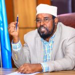 Axmed Madoobe oo goordhow soo saaraya liiska Musharixiinta Aqalka Sare