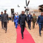 Ra’iisul Wasaare Rooble oo lagu soo dhaweeyey Garbahaarey.