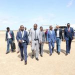 Wafdi ka socda Guddiga doorashooyinka oo gaaray Baydhabo.