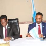 XOG: Qoor Qoor iyo ku xigeenkiisa Cali Ciid oo isku Khilaafsan kursi ka tirsan Aqalka Sare