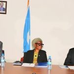 Wasiirka Amniga iyo Kuxigeenka Ergeyga QM oo qabtay shirka looga hadlaayey Amniga.