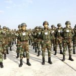 Garoonka Aadan Cadde oo kasoo dagay Cutubyo ka tirsan Kummaandooska Xoogga dalka ee Gor-gor. Cutubyo ka tirsan Kummaandooska Xoogga dalka ee Gor-gor