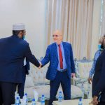 Madaxweynaha Jubaland oo qaabilay wafti heer caalami ah.