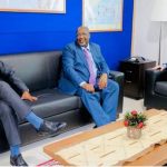 Musharax Sheekh Aadan Madoobe oo la kulmay wakiilada Beesha Caalamka.