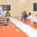 Cabdirxmaan Cabdishakuur oo markii ugu horreysay loo gudbiyey warbixin la xiriirta xaalada abaaraha