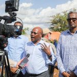 Ergeyga gaarka ah ee Gurmadka Abaaraha iyo ku xigeenka Ergeyga QM oo gaaray Baydhabo