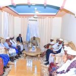 Madaxweyne Xasan Sheekh oo weli kulamo ka wada Garoowe