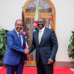 Kulan miro dhal ah oo dhexmaray Madaxweynayaasha Soomaaliya iyo Kenya.