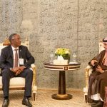 Wasiirada Arrimaha Dibadda Soomaaliya iyo Sacuudiga oo kulan yeeshay.