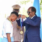 MW Xasan Sheekh oo hadiyado iyo billad-sharafyo guddoonsiiyey ciyaaryahannada xulka 17-jirrada qaranka.