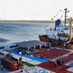 MW Xasan Sheekh iyo Mas’uuliyiin ka kala socota dalalka Gobolka oo ka qeyb galaya xaflada daahfurka Dekada Garacad.