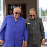 Madaxweynaha Jabuuti oo soo gaaray Muqdisho