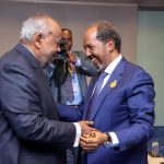 Madaxweynaha Soomaaliya oo kulan la qaatay Madaxweynaha Jabuuti