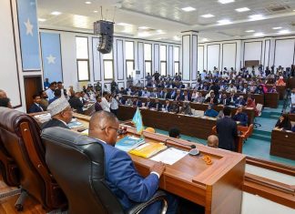 Mooshin xil ka qaadis ah oo laga gudbiyay Madaxweynaha Soomaaliya Xasan Sheekh Maxamuud